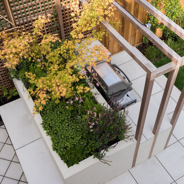 Family Garden with Child's Tree House