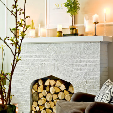 My Houzz: Pretty Meets Practical in a 1920s Walk-Up