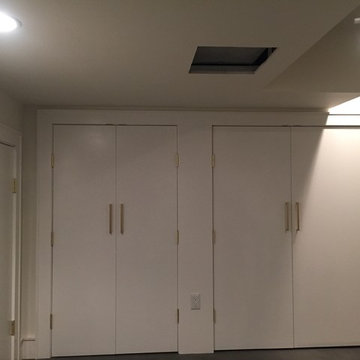 Basement Mechanical Closets