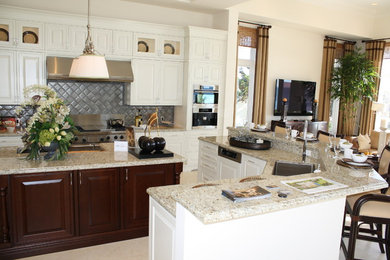 Kitchen - traditional kitchen idea in Miami