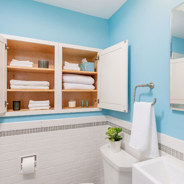 West Philadelphia: Spacious Finished Basement Remodel with Full Bath