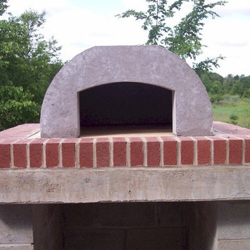 The Koval Family Wood Fired Brick Pizza Oven in Michigan