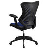 Blue Mesh Chair BL-ZP-806-BL-GG