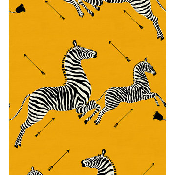 Zebras Outdoor, Yellow
