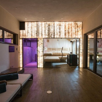 Project Sauna + Shower + Ice Machine