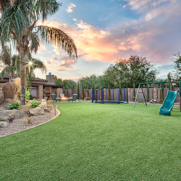 Beautiful Mesa, Arizona Backyard