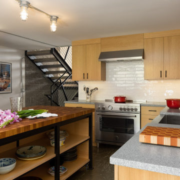 'Brutalist' Inspired Mountain Condo