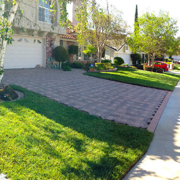 New Interlocking Pavers Driveway