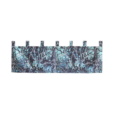 Serenity Camo Blue Valance