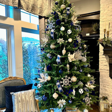 Navy Blue Christmas