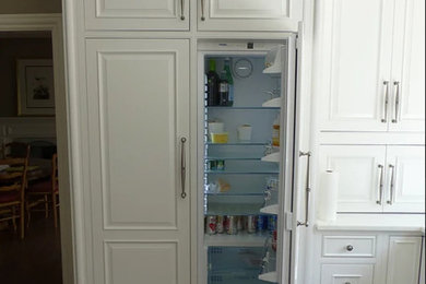 Inspiration for a contemporary kitchen remodel in Chicago