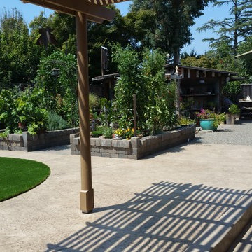 Wheelchair Ramp/ stamp concrete