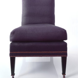 Cate Slipper Chair - Furniture