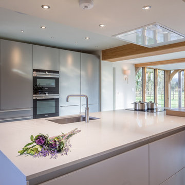 Oak Framed Countryside Home - bulthaup b3 kitchen