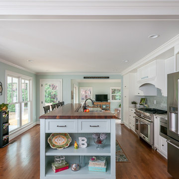 Heart of the Home Kitchen and Family rooms