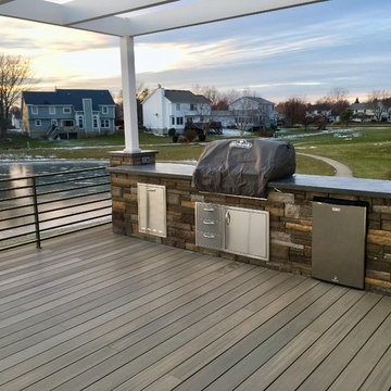 Custom Two Tier Deck and Pergola
