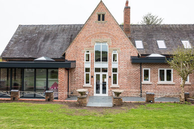 Photo of a transitional house exterior in West Midlands.
