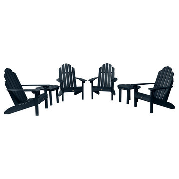 Classic Westport 6-Piece Set, 4 Chairs, 2 Side Tables, Federal Blue