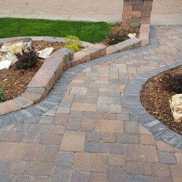 Paver Installation and Ground Cover Project