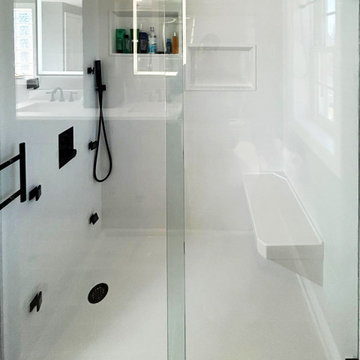 New Enlarged Shower