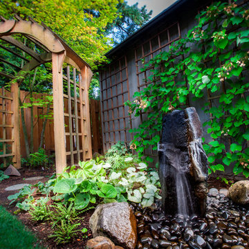 Fire and Water Feature in Vancouver, Washington