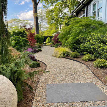New front yard stroll garden.