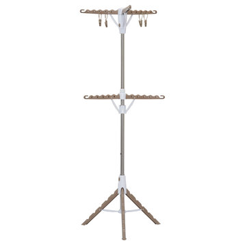 2 Tier Tripod Clothes Drying Rack