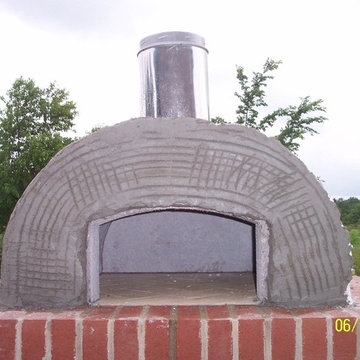 The Koval Family Wood Fired Brick Pizza Oven in Michigan