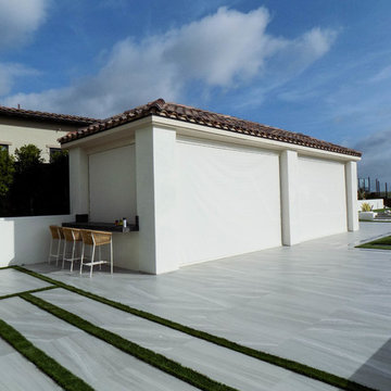 Casita California Room Motorized Power Screens in Irvine, California