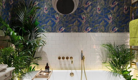 10 badrum som svämmar över av färg