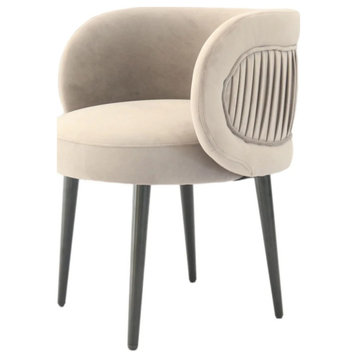 Zena Modern Gray Accent Chair