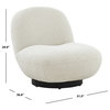 Safavieh Couture Stevie Boucle Accent Chair, Ivory