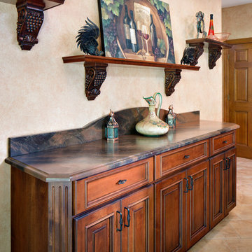 Tuscan theamed kitchen Remodel