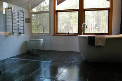 Contemporary bathroom in Sydney.