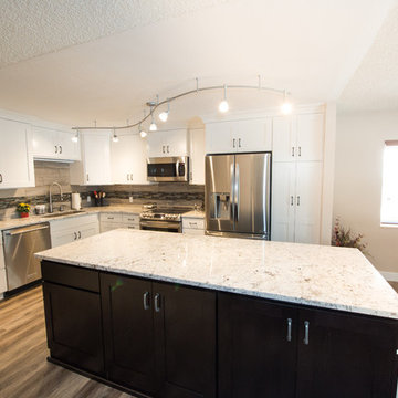 L-Shaped Condo Kitchen