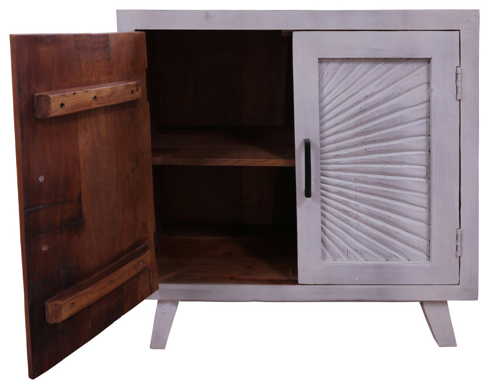 Solid Wood Handcrafted Sideboard Cabinet 32"H x32"W x 14"D