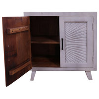 Solid Wood Handcrafted Sideboard Cabinet 32"H x32"W x 14"D