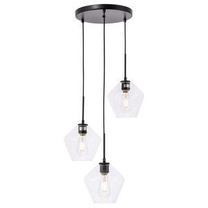 Effimero 3 Light Cluster Pendant Transitional Pendant Lighting By Linea Di Liara