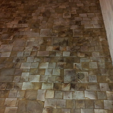 Log End Wood Tiles