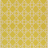 Pasargad Home Kilim Hand-Woven Lamb's Wool Area Rug, 6'0"x9'0", Gold
