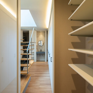 密集地に建つ中庭型住宅　HOUSE-S