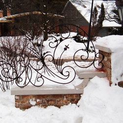 Decorative scroll work - Home Fencing And Gates