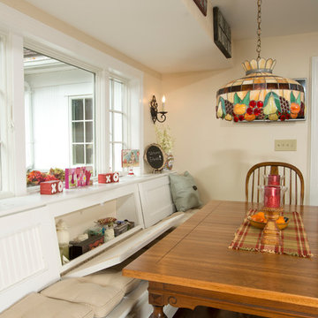 Bench seating with built-in storage
