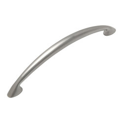 Cosmas - Cosmas 323-128SN Satin Nickel Arch Cabinet Pull - Cabinet And Drawer Handle Pulls