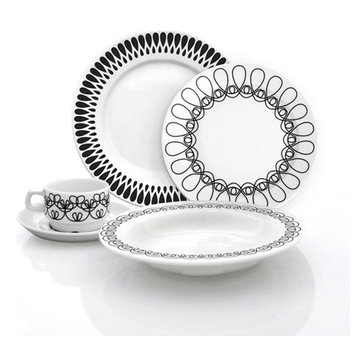 NOT NEUTRAL - RIBBON 20-PIECE DINNER SET