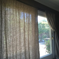 Rough Linen Windows - Curtains
