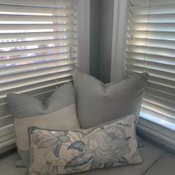 Window Seat Nook - Decorative Pillows