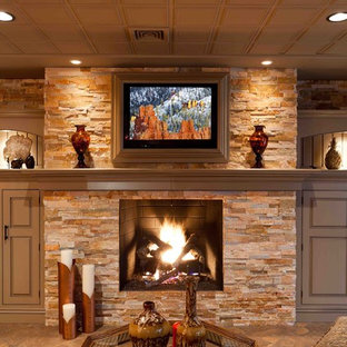 Photo of a world-inspired basement in Other.