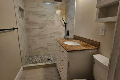 Bathroom - modern bathroom idea in DC Metro