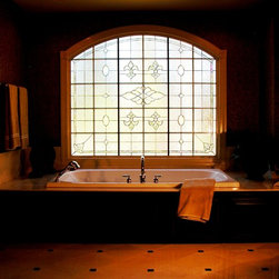 Foxcreek Bath - Stained Glass Panels